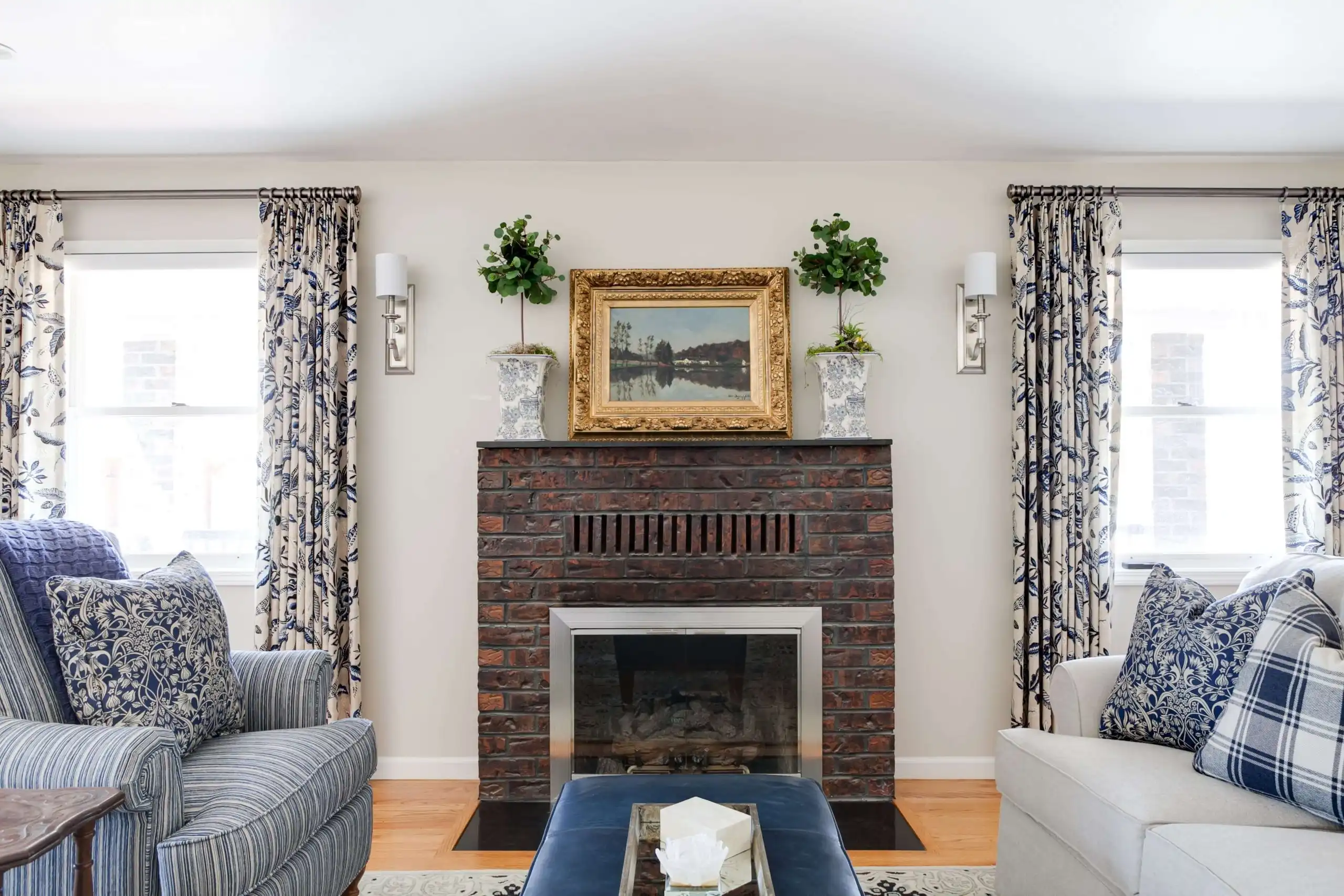 Murray Creek remodel living room